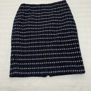 Ann Taylor petite tweed Mini skirt Size 4